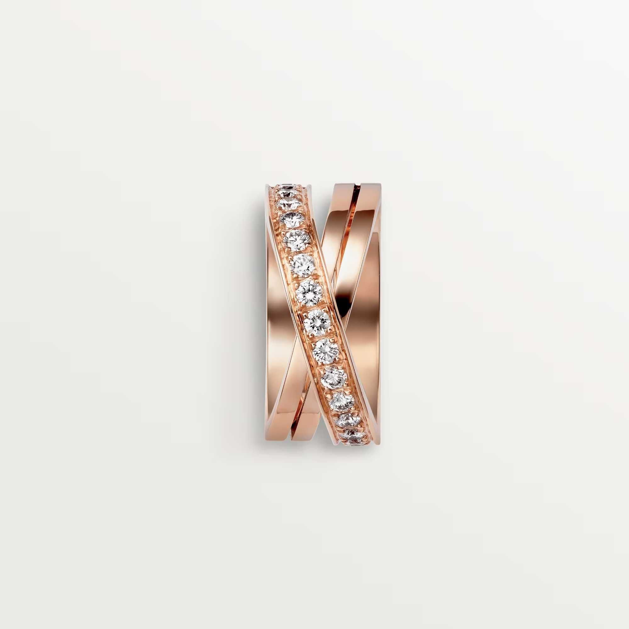 CARTIER Etincelle de Cartier Rose Gold Diamonds Дамски Пръстен