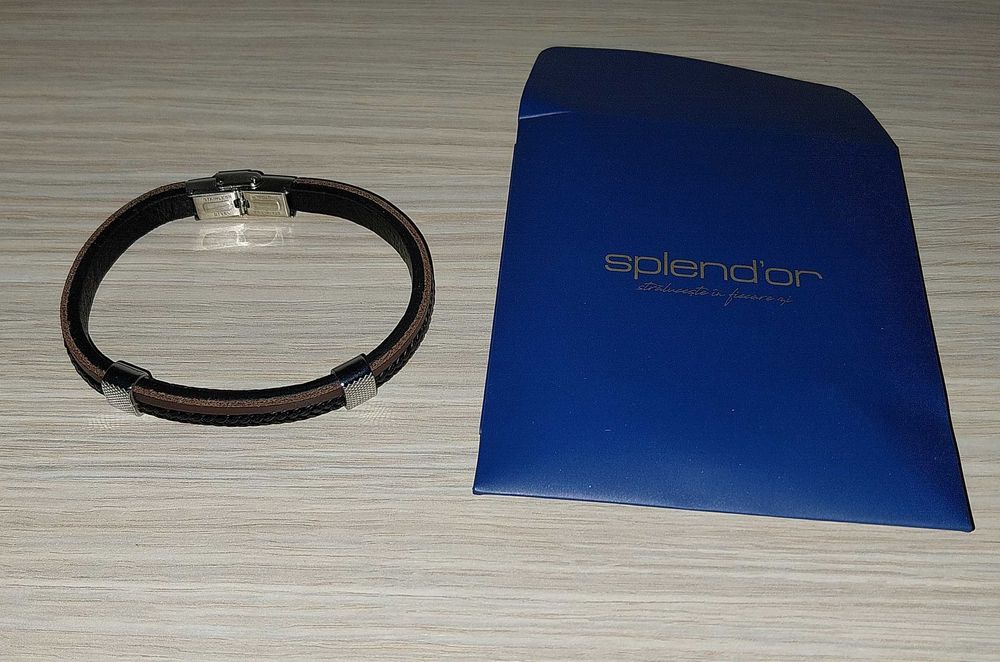 Diverse bratari piele/inox , unisex Splend'Or,  noi