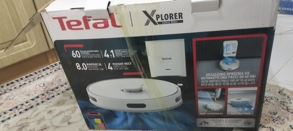 Робот пылесос tefal