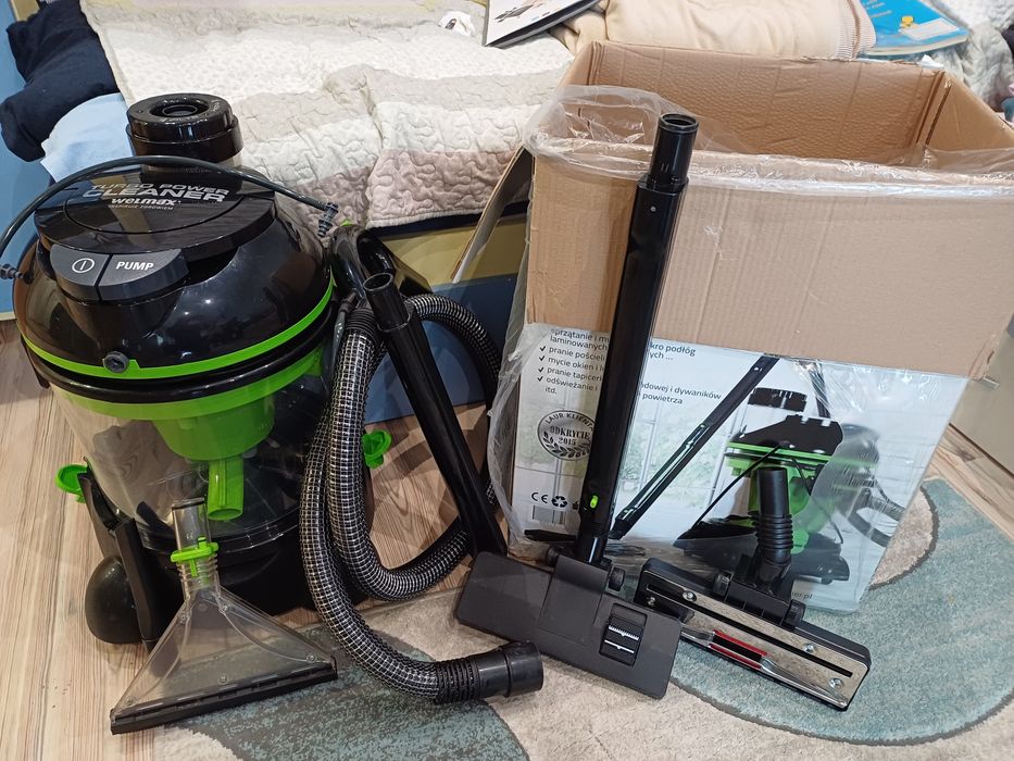 Професионална прахосмукачка "Cleaner turbo power" на WELMAX