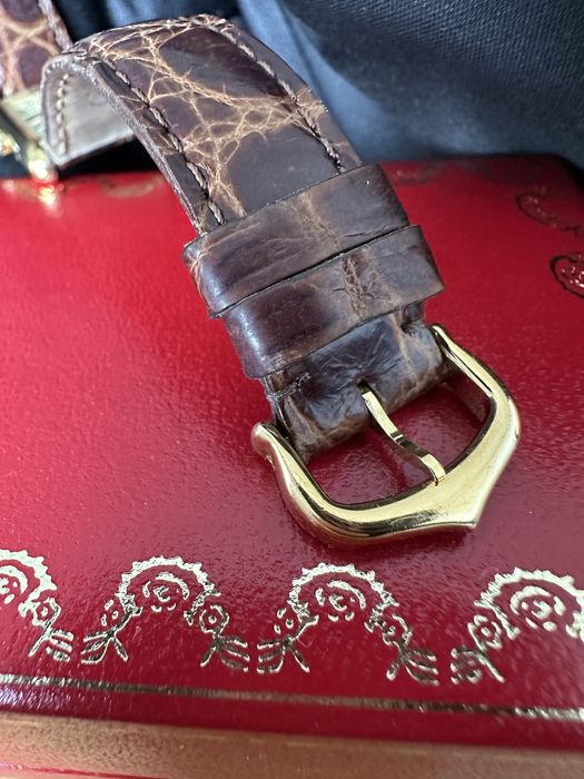 ceas Cartier Tank Vermeil quartz