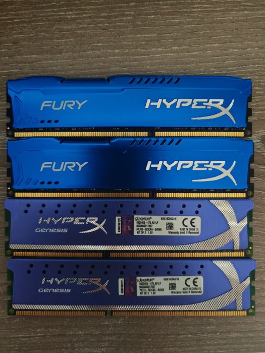 Kingston Hyperx 32 GB DDR 3 1600 MHz