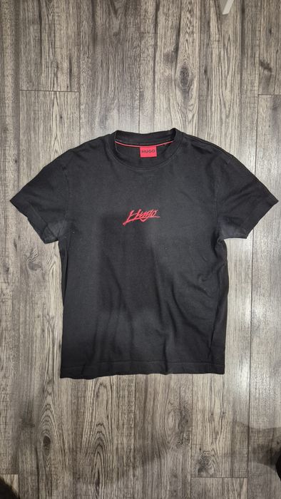Hugo Dlogotee Черна Тениска XS