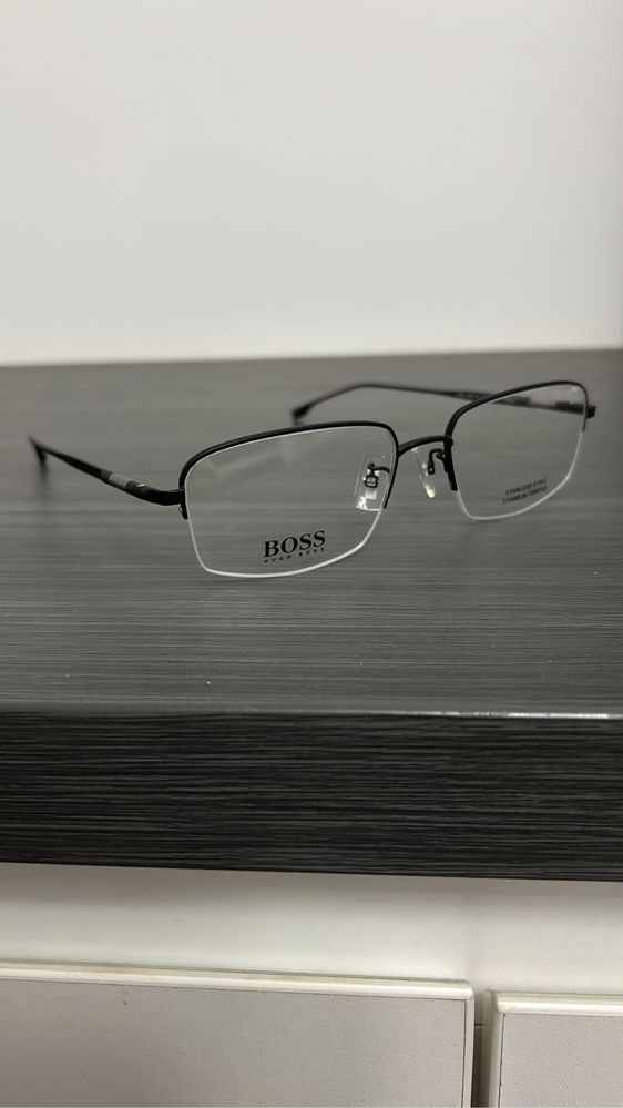 Rame ochelari din titan hugo boss 1298/f 003 mat