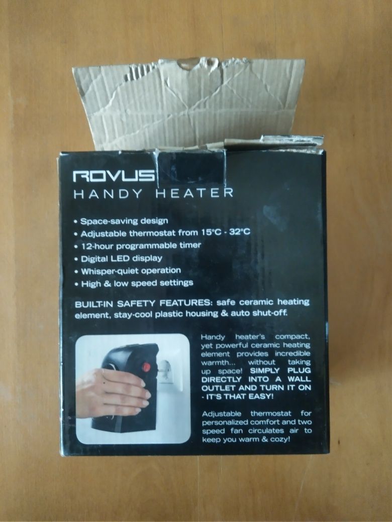 rovus handy heater 370w