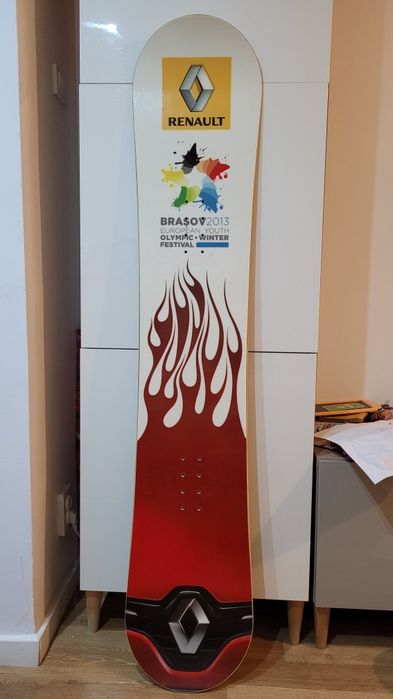 Placa snowboard Olimpic 166 wide cu legături Wedze