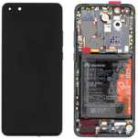 Dispay Huawei P40 Pro Service Pack cu baterie Montaj Garantie