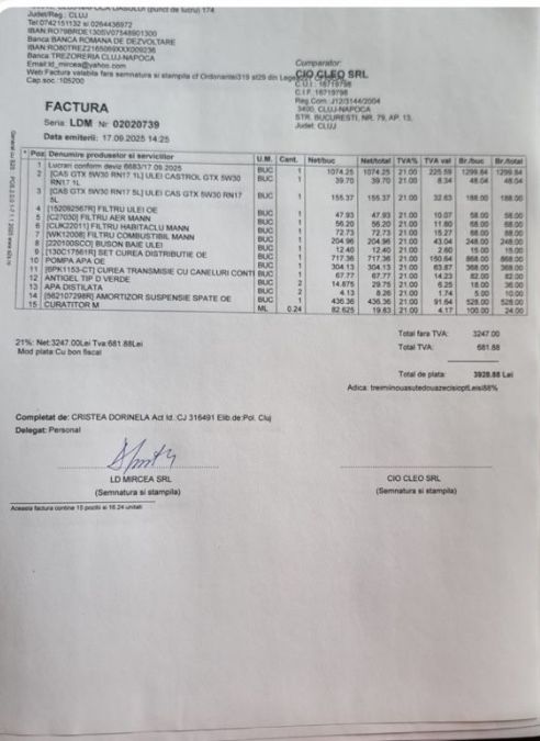 Vand Dacia Duster 4x4 1.5 dCi 115CP 2021