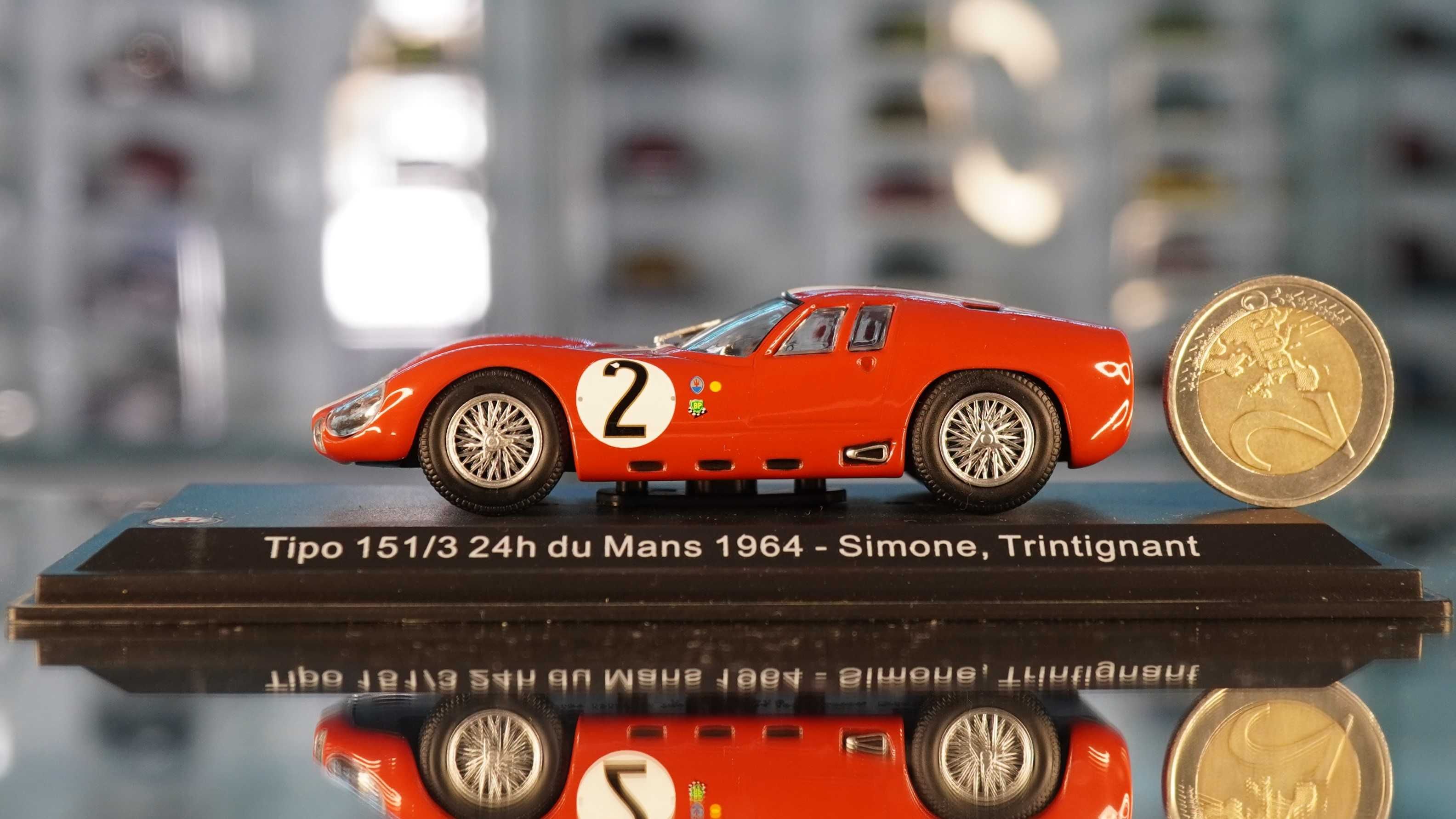 1964 Maserati Tipo 1513 Le Mans - WhiteBox 1/43