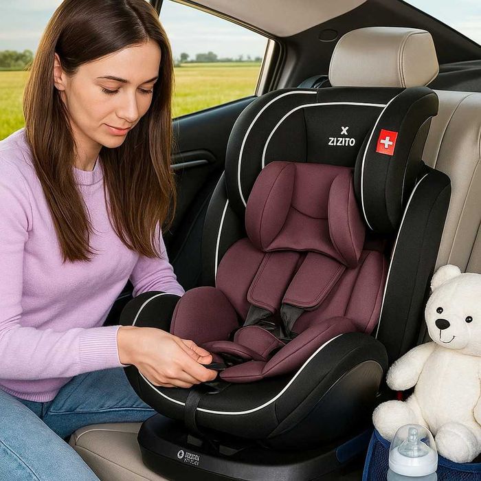 Столче за кола Zizito Amadeo, 0-36 кг, с IsoFix