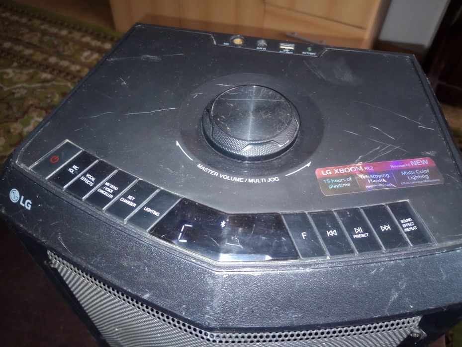 LG Xboom RL2, Party Sound Speaker, Bluetooth, lumini,USB, baterie, AUX