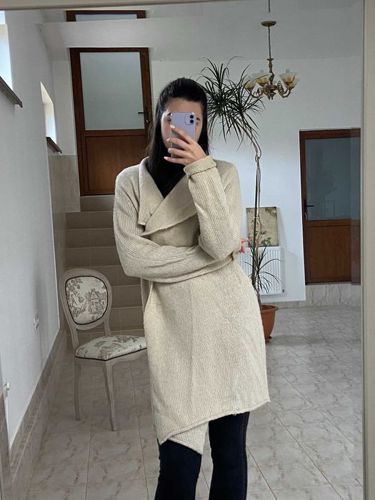 Cardigan bej pentru femei