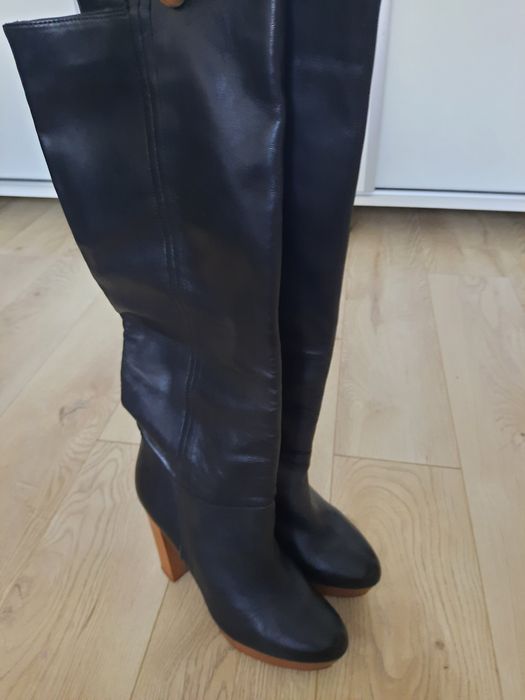 Cizme Zara piele nr 38