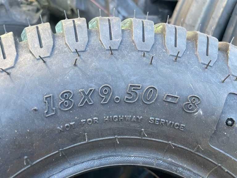 Anvelope noi 18x9.50-8 pentru tractor gazon marca BKT