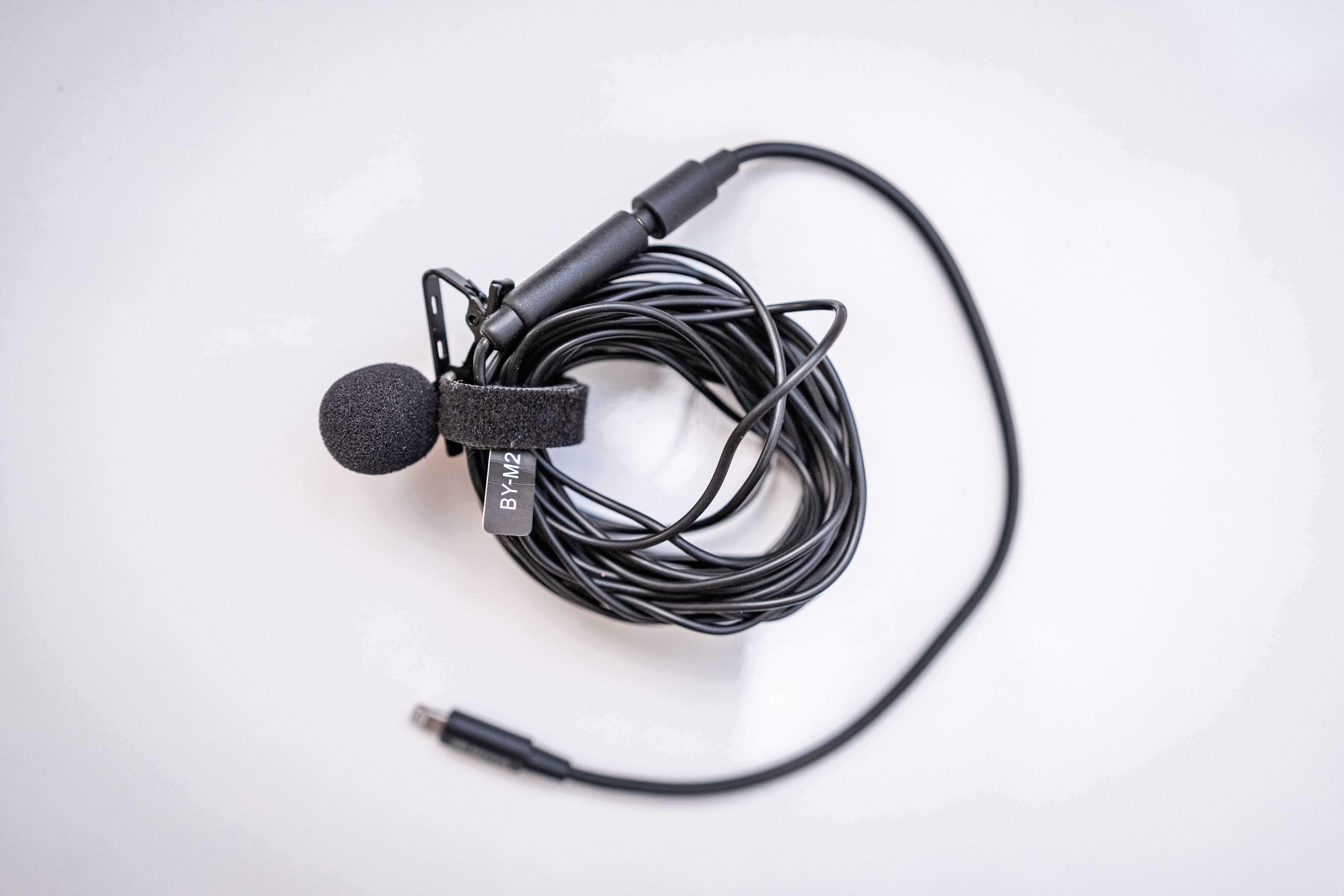 Петличный микрофон для Apple Boya BY-M2