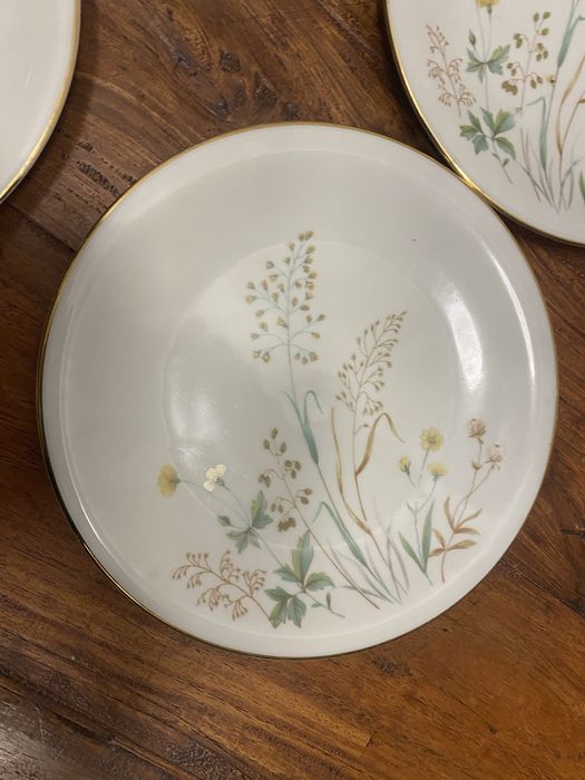 Немски чинийки от костен порцелан