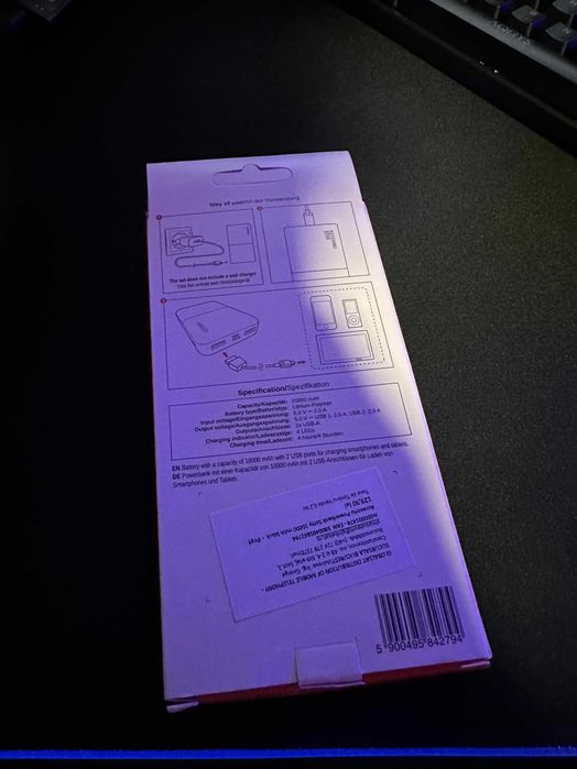 baterie externa setty 10000 mAh sigilata