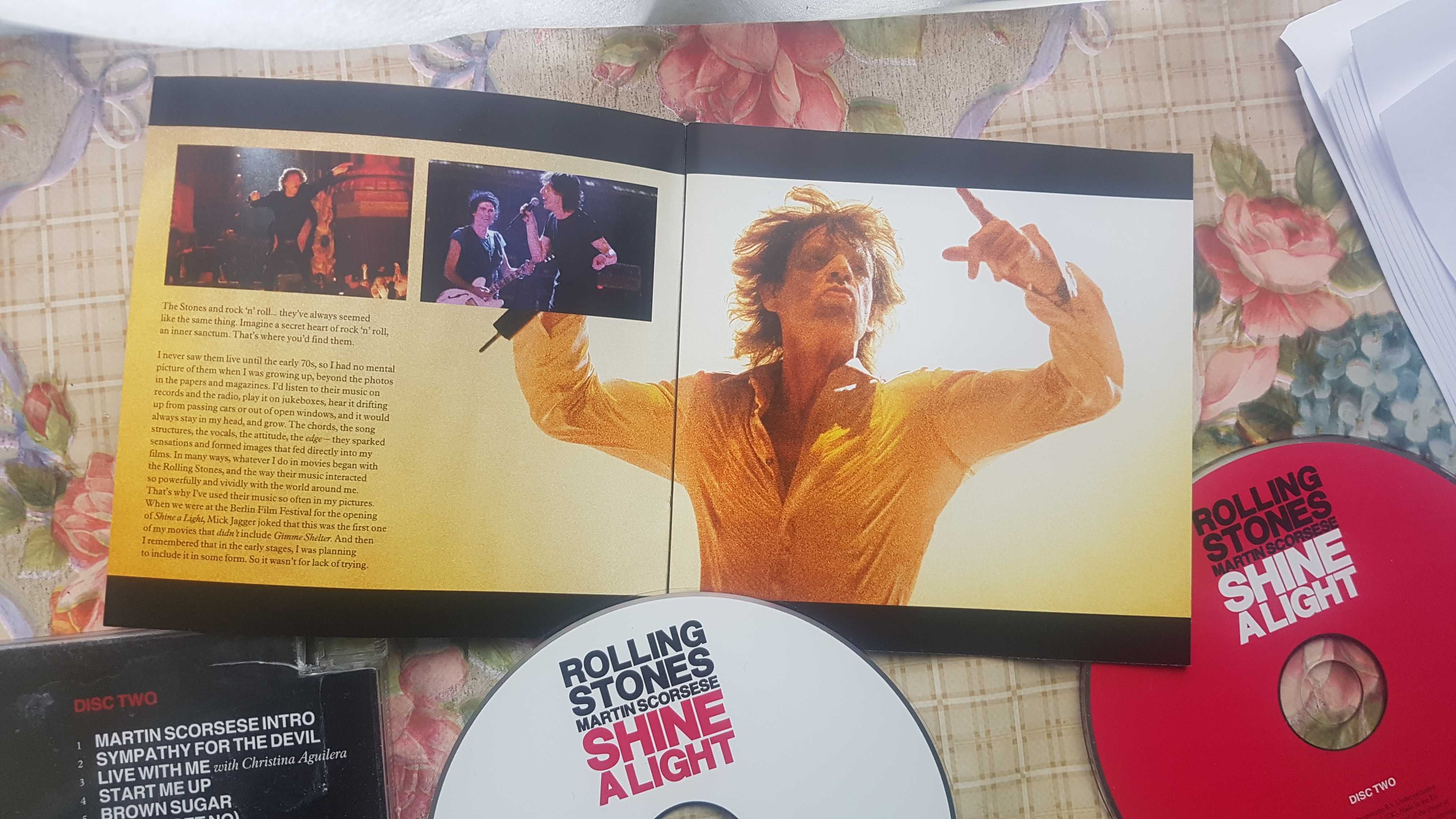 The Rolling Stones-Shine a light dublu cd original UK polydor nou