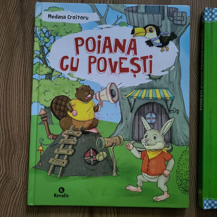 Lot 2 carti cu povesti pentru copii de 4 ani +