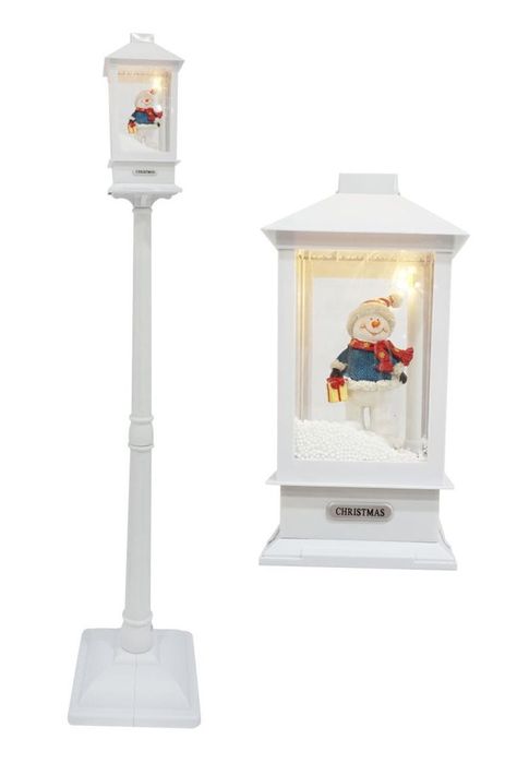 Stalp decorativ pentru Craciun, Led, Interior, Exterior