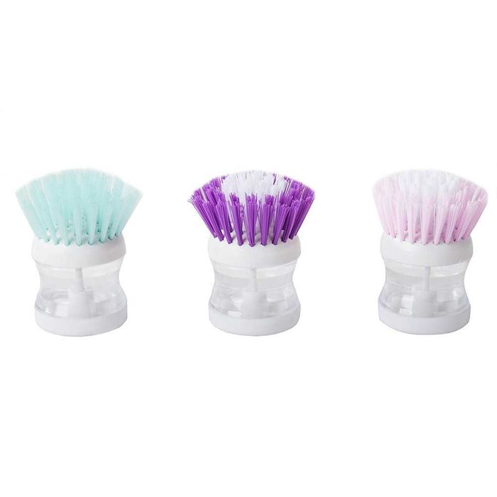 Perie de spalat vase cu distribuitor lichid