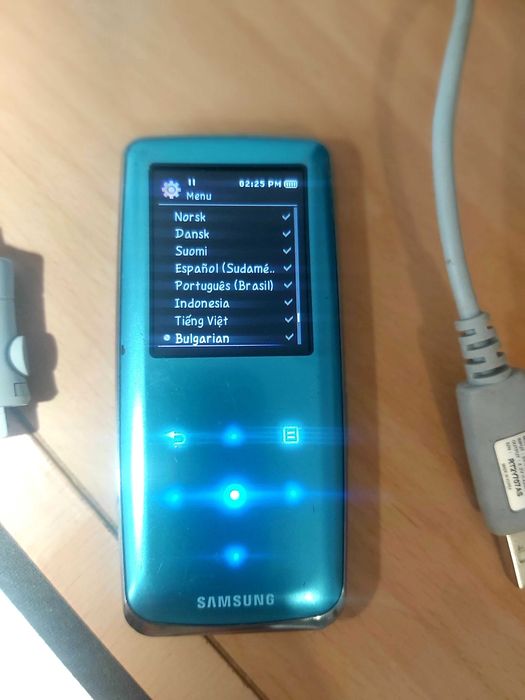 Mp 3 Player Samsung YP-S3 – Design Slim, Funcții Multimedia