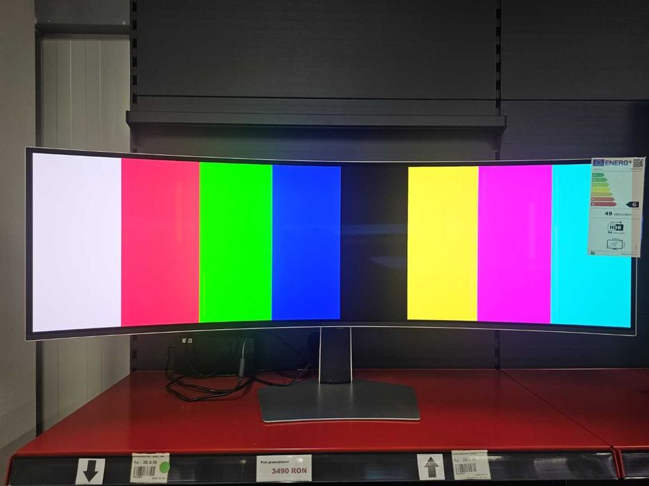 Monitor Gaming OLED Samsung Odyssey G9 LS49DG910SU, 49″, DQHD  144Hz