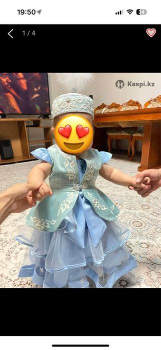 Национальный костюм мамы и дочки на 1 годик
