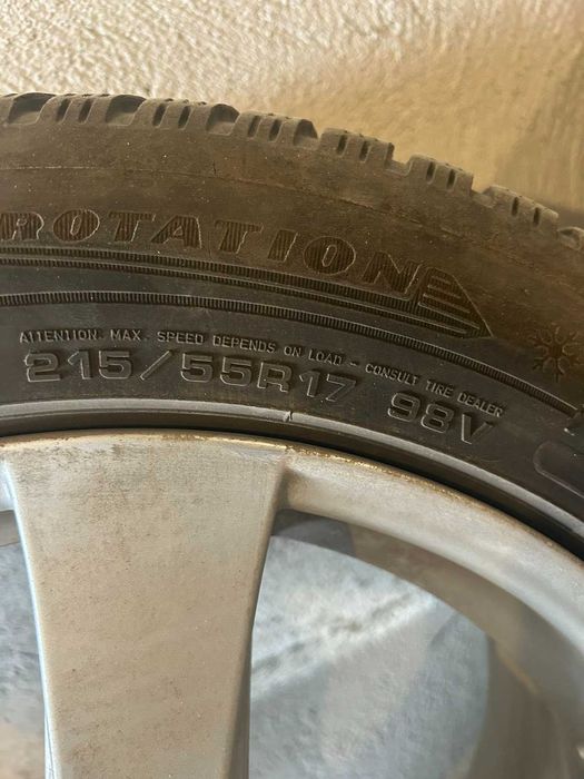 Гуми - зимни Dunlop 215/55 R17