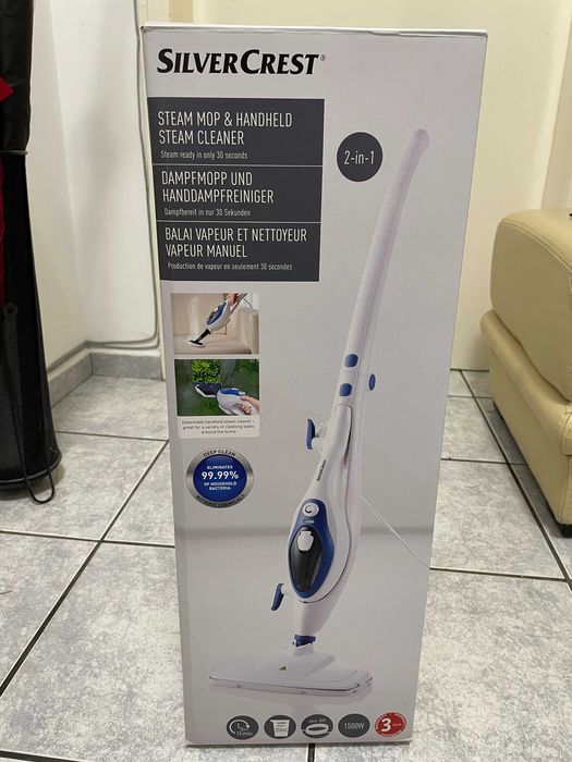Парочистачка Steam Mop & Handheld Steam Cleaner SilverCrest