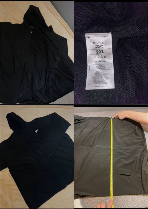 Jachetă Sport Reebok - Mărimea XXL, Negru