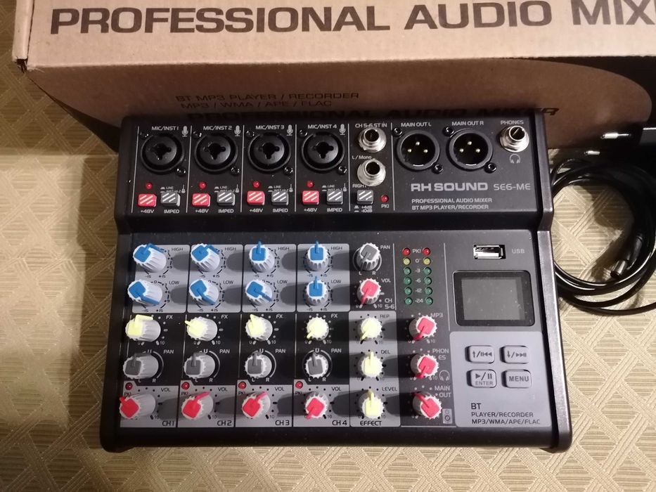 Vand Mixer Audio Professional RH Sound SE6-Me