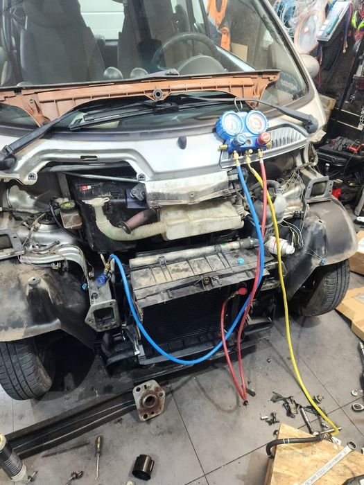 Reparații clima auto,camioane,autobuze,sertizare,sudura conducte,spal