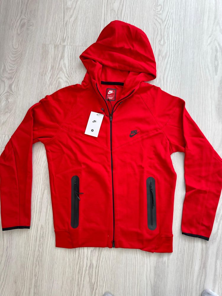 Trening Nike Fleece Rosu&Gri 100% Bumbac