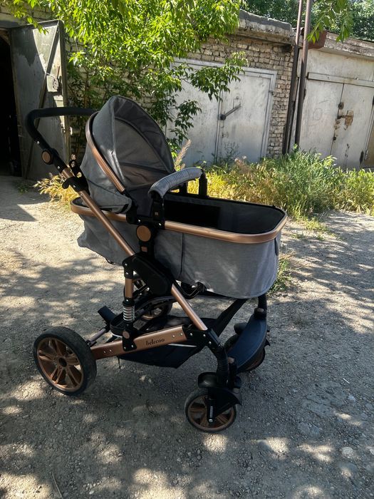 Продам коляску с авто креслом