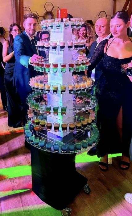 Tort shot-uri/tortul mirelui - pentru nunta, botez, majorat.