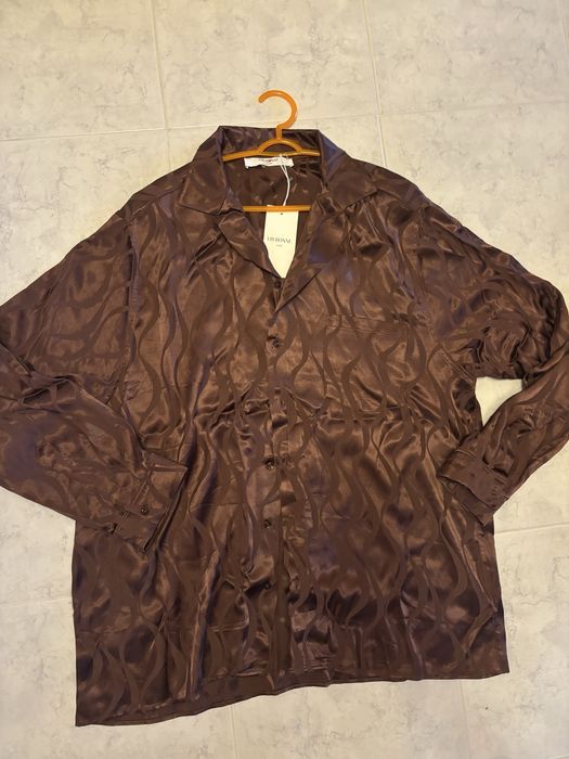 Дамска атласна риза