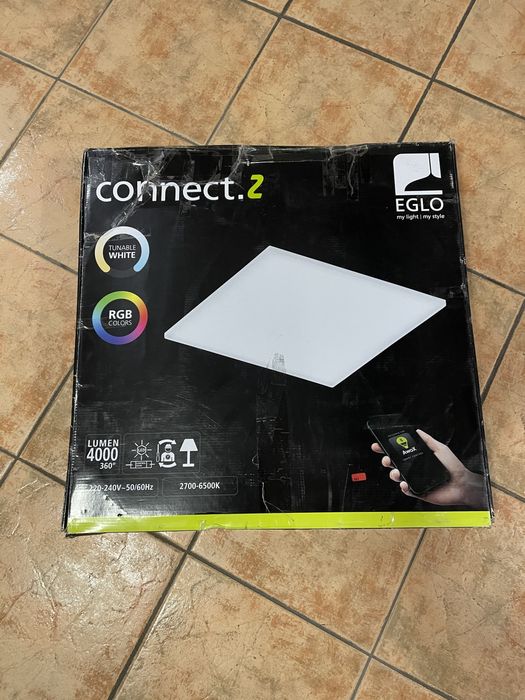 Plafoniera dimabila led RGBW Eglo Salobrevna -C