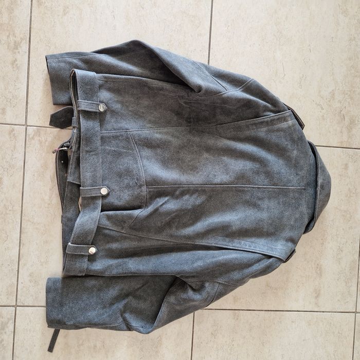 Geci de piele naturala vintage