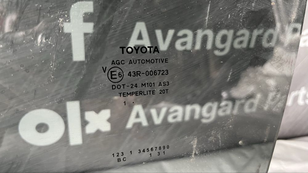 Задно ляво стъкло Toyota Yaris 2016-