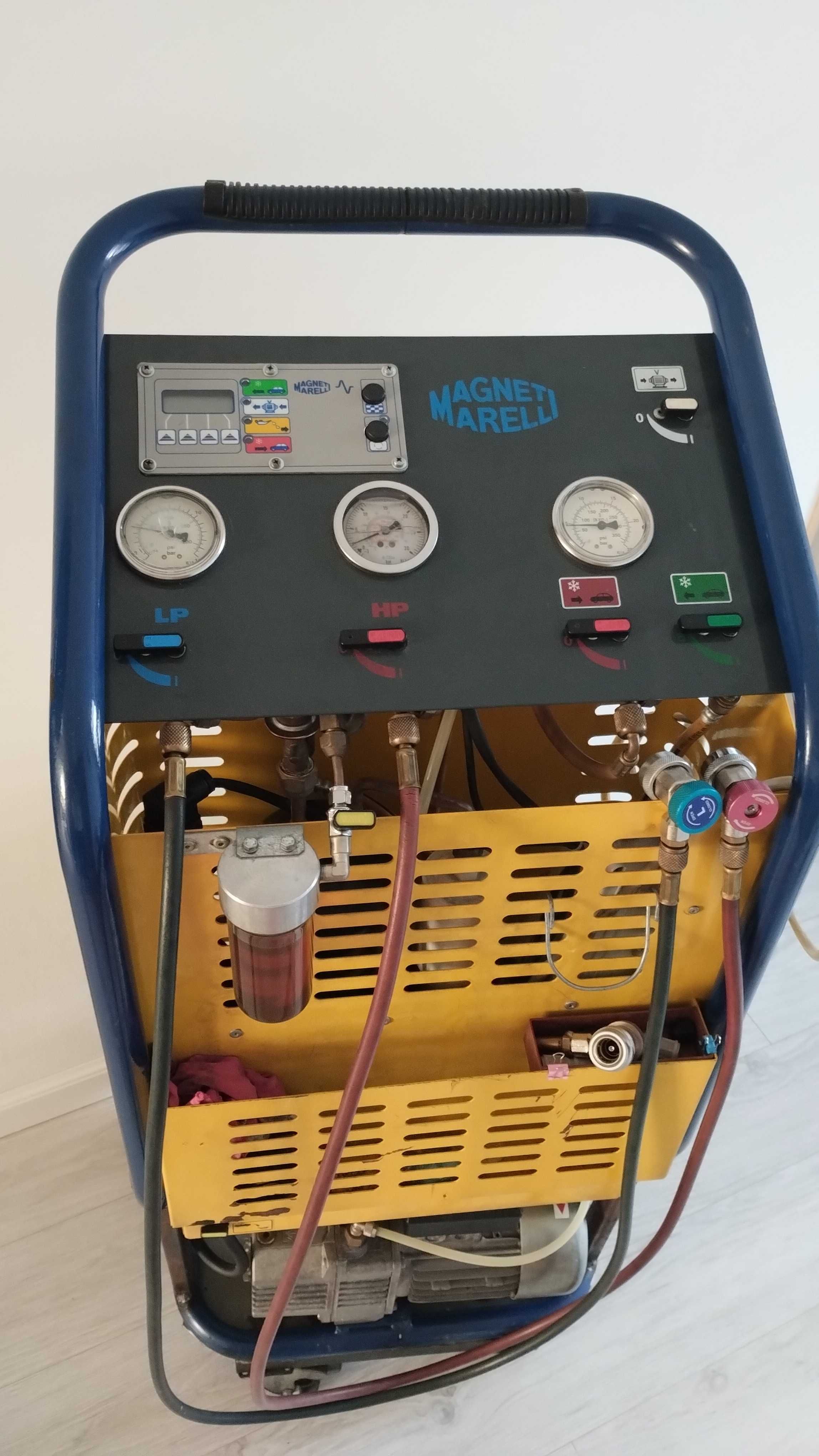 Statie A/C clima freon R134a-auto sau utilaje agricole