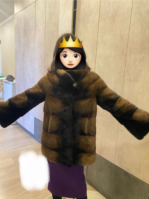 Норковый полушубок