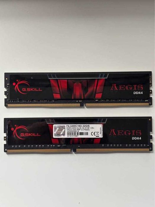 G.Skill Aegis DDR4 32GB (16x2) 3200 MHz CL16