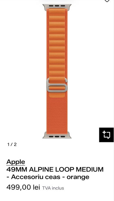 Apple Orange Alpine Loop 49mm