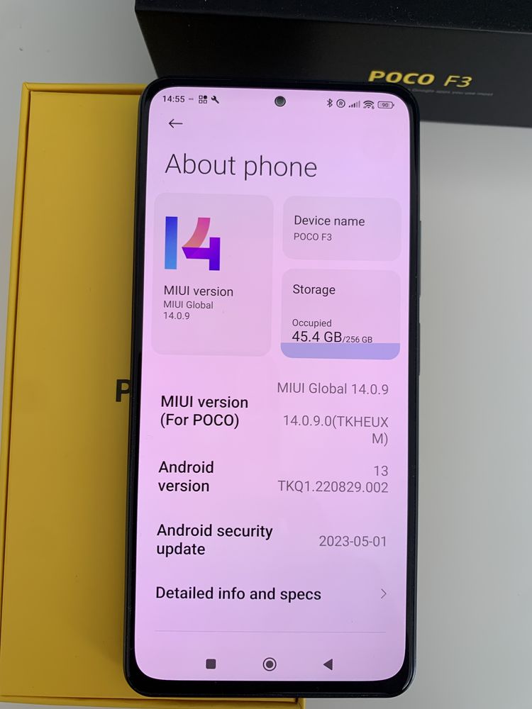 Xiaomi poco f3 5g 8gbram256gb120hrz