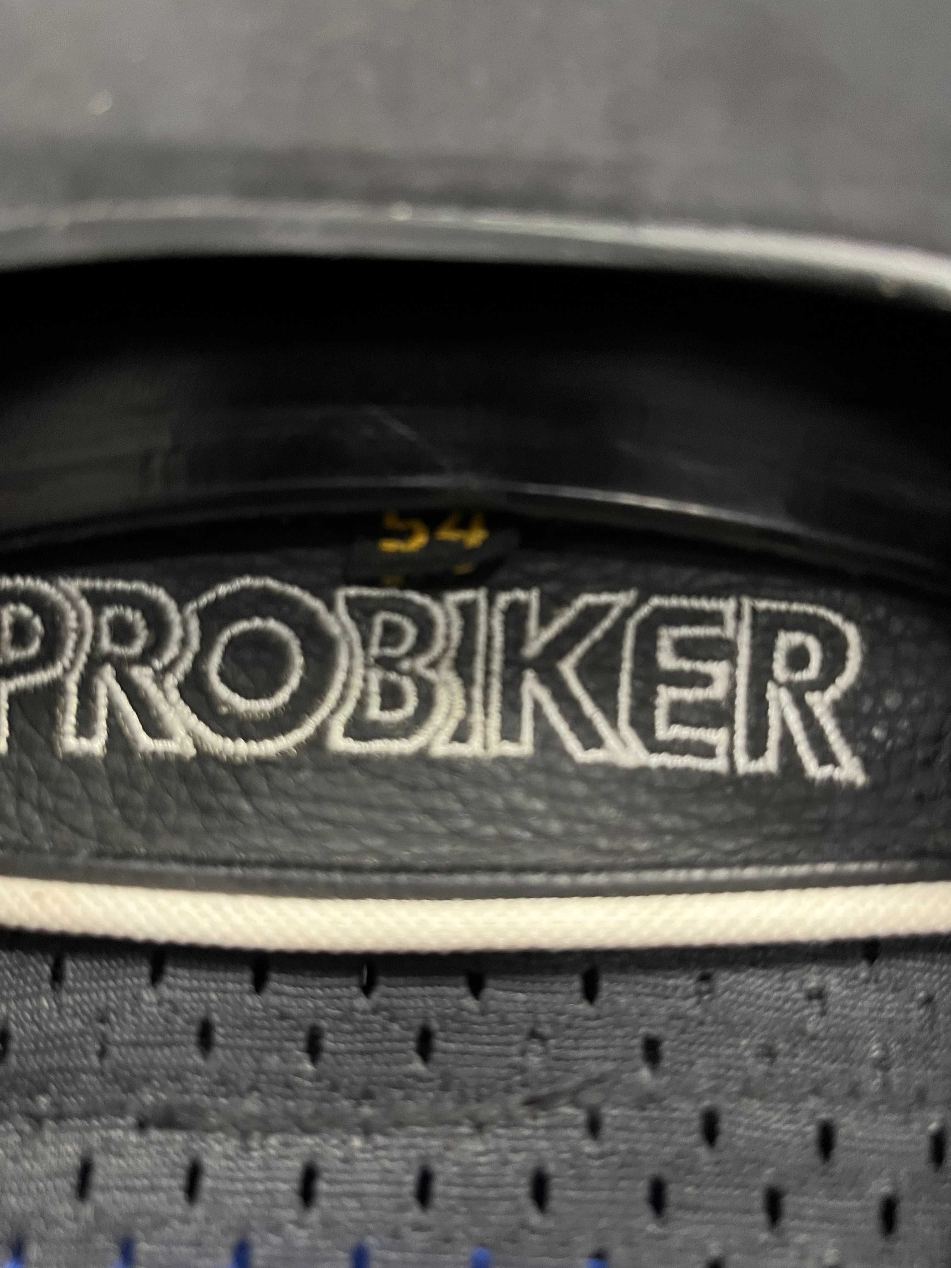 Kожен мото екип PROBIKER PRX-,2 части,54,всички протектори,гърбица