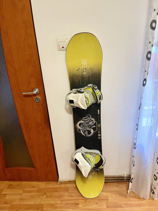 Placa snowboard 160 cm salomon wide cu legaturi noi