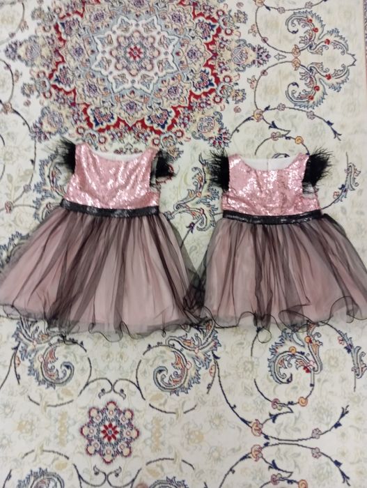 Новые бальные платья для девочек ,для двойни двойни , производство Тур