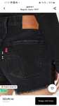 Blugi scurti Levi's Regular Jeans 501 (Marimea W30)Levis