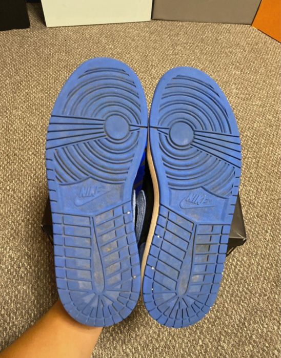 Air Jordani 1 High Reimagined blue marime 44,5